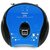 Draagbare FM-radio met CD Blauw / Zwart