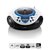 Draagbare FM-radio CD- en USB-speler Blauw
