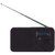 DABMAN 17 draagbare DAB+/FM-radio met Bluetooth zwart