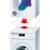tussenkader voor wasmachine en droger, universeel-tussenstuk-60300100-wasmachine-droger