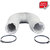 luchtafvoerslang PVC 100mm 3.0m wit luchtafvoerslang PVC 100mm 3.0m wit