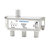 Satelliet Splitter F-Connector 10.5 dB / 0-2400 MHz - 3 Uitgangen