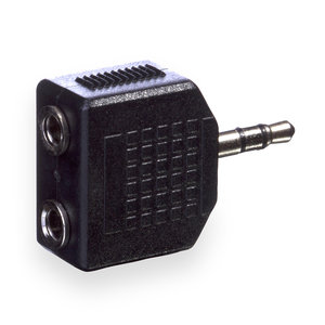 klink adapter 2x3.5(F)-3.5(M) stereo