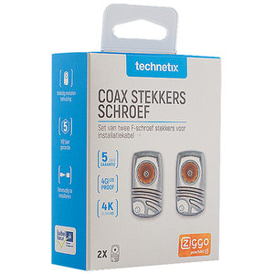F-connector haaks