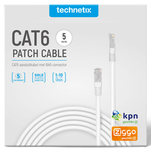 netwerkkabel (UTP) CAT6 5,0m