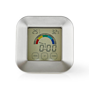 Hygrometer | Temperatuurmeter | Tijd | Touch-Screen