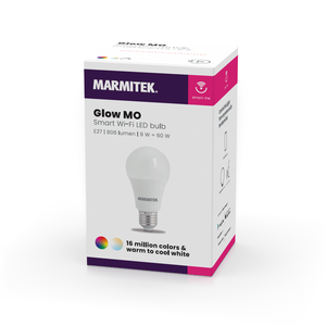 Marmitek smart wifi LED lamp E27 9W 806Lm, RGB / wit