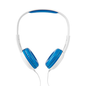 Bedrade Koptelefoon | 1,2 m Ronde Kabel | On-Ear | Blauw/Wit