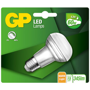 LED lamp R63 E27 5,2W 345Lm reflector