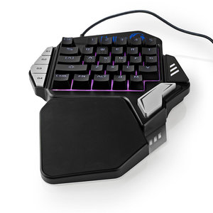 Single-Handed Gamingkeyboard | RGB-Verlichting | 33 Programmeerbare Toetsen