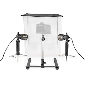 LED Fotostudioset | 40 x 40 cm | 6500 K | opvouwbaar