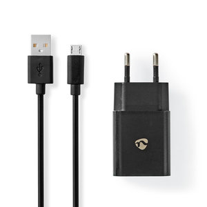 Thuislader | 1x 2.1 A | Aantal uitgangen: 1 | Poorttype: 1x USB-A | Micro-USB | 1.00 m | 10.50 W | Enkele voltage selectie