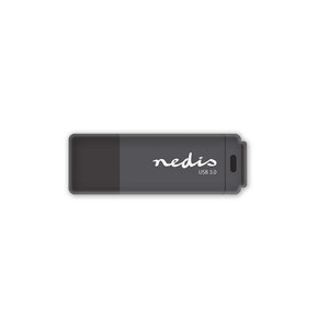 USB 3.0-stick | 128GB | 80 Mbps lezen / 10 Mbps schrijven | Zwart