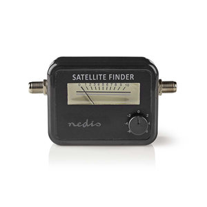 Signaalsterktemeter voor Satelliet | 950-2400 MHz | Ingangsgevoeligheid: 83 dB | Uitgangsniveau: 102 dBuV | Zwart