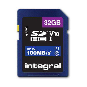 Integral Secure Digital kaart 32GB SDHC V10