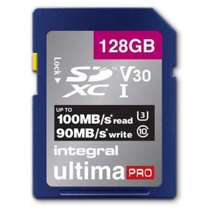 Integral Secure Digital kaart 128GB SDXC V30