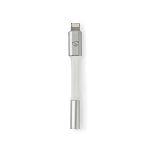 Lightning Adapter | Apple Lightning | 3,5 mm Female | Verguld | 0.15 m | Rond | Nylon Hoes | Aluminium | Cover Window Box