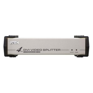 4-Poorts DVI/audiosplitser
