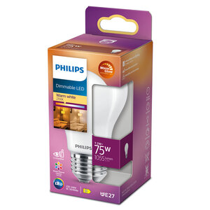 LED lamp E27 75W 1055Lm peer mat dimbaar