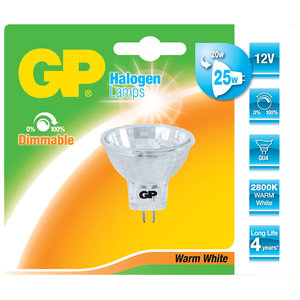 halogeenlamp GU4 25W 30° reflector