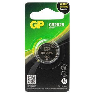 GP CR2025 Knoopcel Lithium Batterij