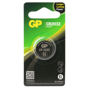 GP CR2032 Knoopcel Lithium Batterij