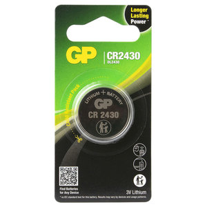 GP CR2430 Knoopcel Lithium Batterij