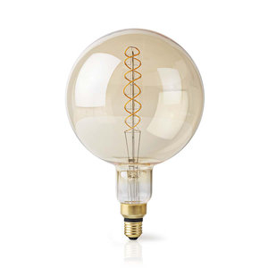 LED-Filamentlamp E27 | G200 | 5 W | 280 lm | 2000 K | Warm Wit | Retrostijl | Aantal lampen in verpakking: 1 Stuks