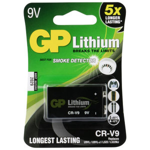 GP CR-V9 Lithium Batterij