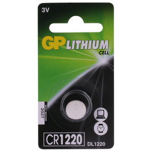 GP CR1220 Knoopcel Lithium Batterij