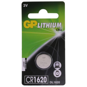 GP CR1620 Knoopcel Lithium Batterij