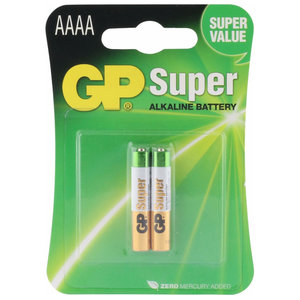 batterij Super Alkaline AAAA 2 stuks