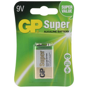 batterij Super Alkaline 9V