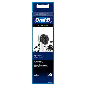 Oral-B tandenborstels Pure Clean 4 Stuks Wit