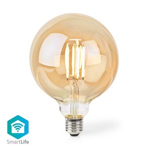 SmartLife LED Filamentlamp | Wi-Fi | E27 | 806 lm | 7 W | Warm Wit | Glas | Android™ / IOS | Globe