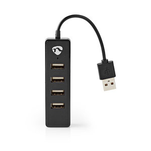 USB-Hub | 4-Poorts | USB 2.0 | USB Gevoed | 4x USB