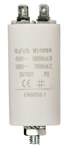 Condensator 10.0uf / 450 v + Aarde