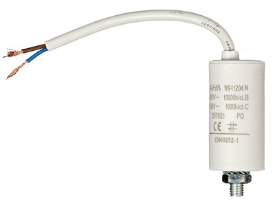 Condensator 4.0uf / 450 V + cable