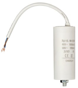 Condensator 25.0uf / 450 V + cable