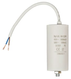 Condensator 30.0uf / 450 V + cable