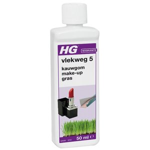 HG vlekweg 5  Vlekken verwijderaar voor o.a. make-up, gras en stuifmeel