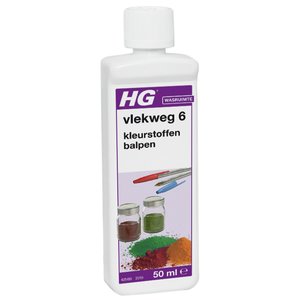 HG vlekweg 6 balpen, hardnekkige kleurstoffen