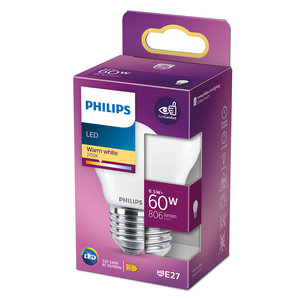 Phi LED cl P45 FR ND 60W E27