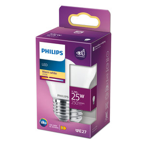 Phi LED cl P45 FR ND 25W E27