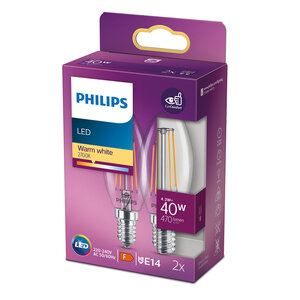 Philips LED cl B35 CL ND 40W E14