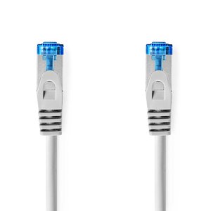 CAT6a-Kabel | S/FTP | RJ45 Male | RJ45 Male | 0.50 m | Rond | LSZH | Grijs | Envelop
