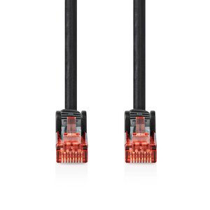 CAT6-kabel | RJ45 Male | RJ45 Male | U/UTP | 20 m | Buitenshuis | Rond | PVC | Zwart | Doos