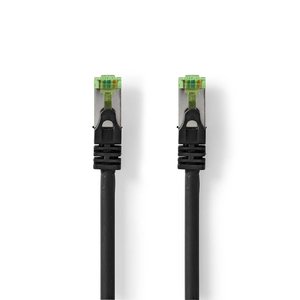 CAT7-Kabel | PiMF | RJ45 Male | RJ45 Male | 0.50 m | Rond | LSZH | Zwart | Polybag