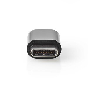 USB-Adapter | USB 2.0 | USB-C™ Male | USB Micro-B Female | 480 Gbps | Verguld | Antraciet | Doos