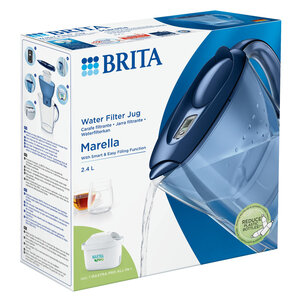 BRITA waterfilterkan Marella Cool 2,4l blauw